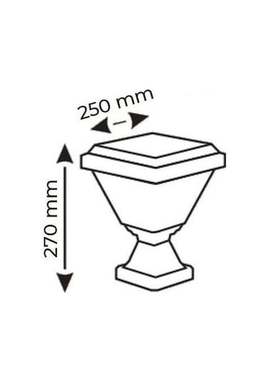 Helıos 100w 3renk Beyaz+4000k+günışığı Led Solar Aplik Hs-4023