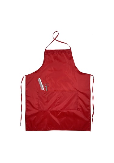 Levına Manikür Ustası İçin Mutfak Önlüğü 391416748 Kırmızı