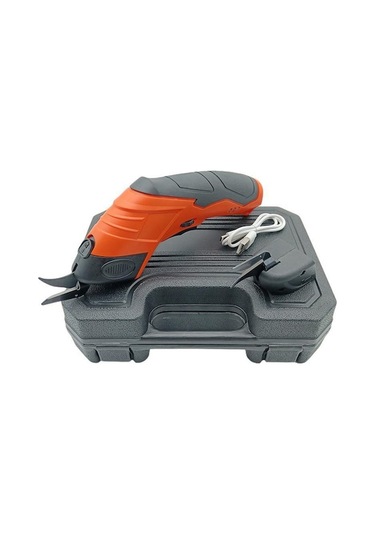 El Elektrikli Kumaş Kesici Makinesi, Li-poly Batarya, 2 Adet Uçlu Bıçak, Şarj Göstergesi, Plastik Kutulu 8216a