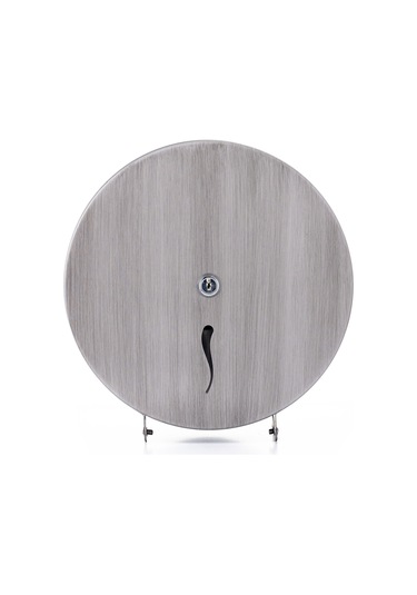 ARGESAN-Paslanmaz Çelik Jumbo WC Kağıtlığı MINI Q22 cm-ESKİTME