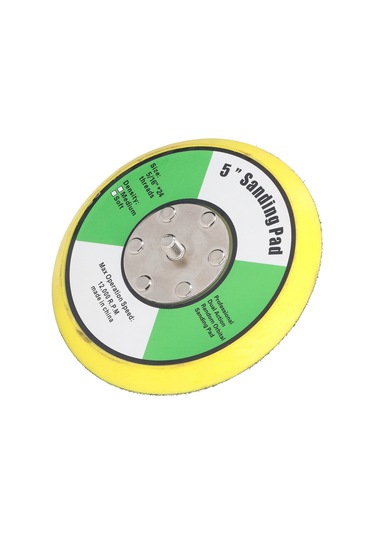 Ximistore9 Pu Malzeme Pnömatik Zımpara Diski, 5 İnç, 5/16"x24 Vida, 12000 Devir/dakika, Zımpara Ve Parlatma İçin Uygun