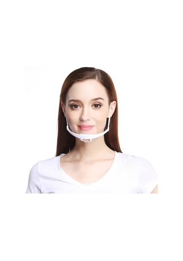 Mutfak Hijyenik Güvenlik Maskesi Hijyenik Plastik Maske Koruma