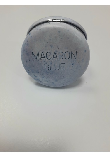 Rival Macaron Blue Yazılı Makyaj Aynası