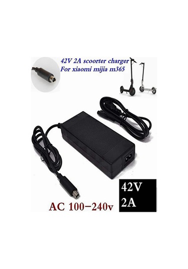 Fosenze M365 Ninebot Es1 Es2 İçin 42v 2a Elektrikli Scooter Şarj Cihazı Eu Fiş - Hızlı Ve Güvenli Şarj