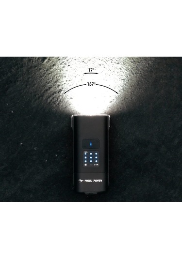 Moon Rigel Power 2600 Lümen Bisiklet Ön Far Aydınlatma Siyah