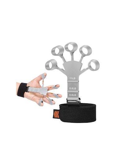 Valkyrie Gripster Bilek Kol Parmak  Egzersiz Aleti Gri