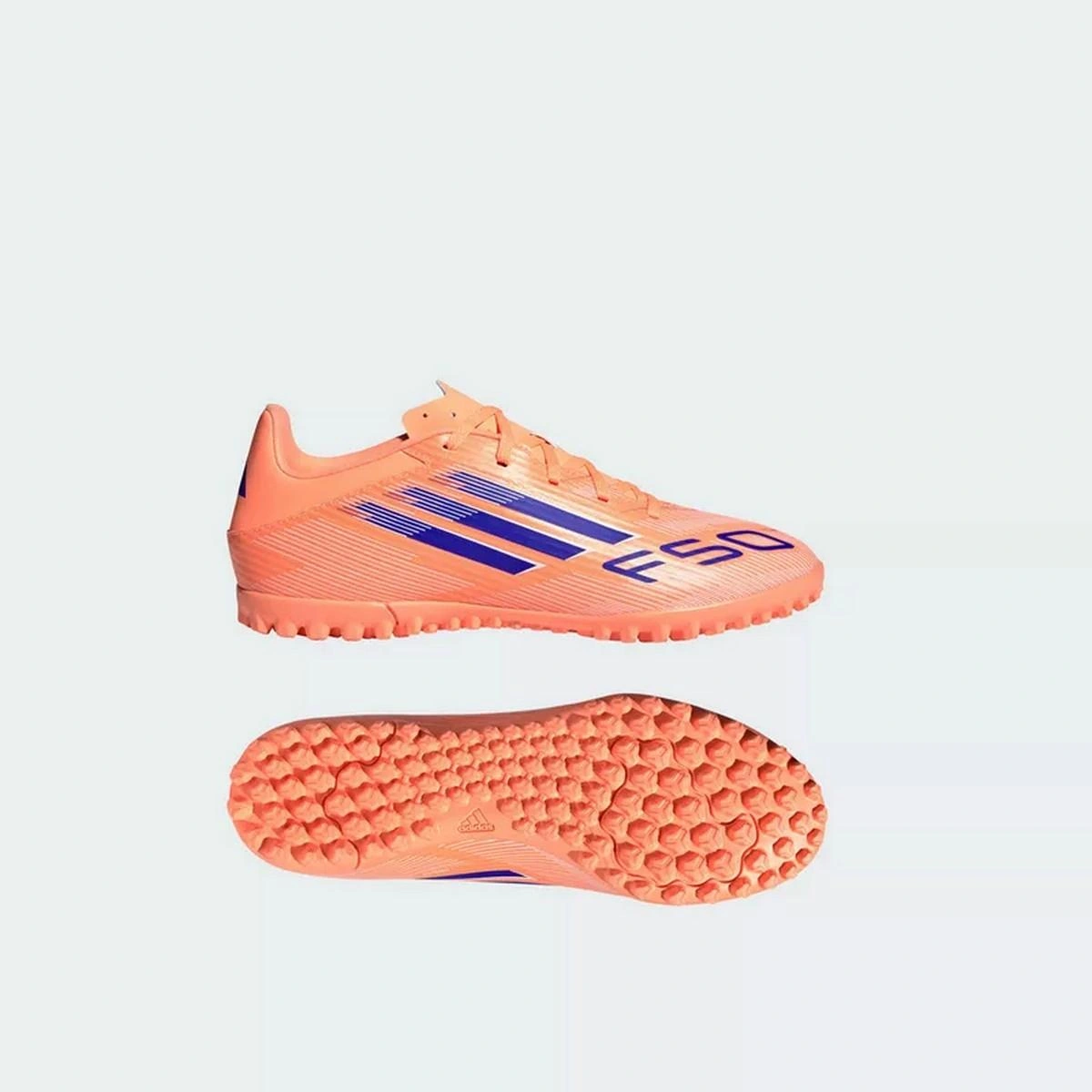 Adidas Jı0024 F50 Club Tf Unisex Halı Saha Ayakkabısı Mavi