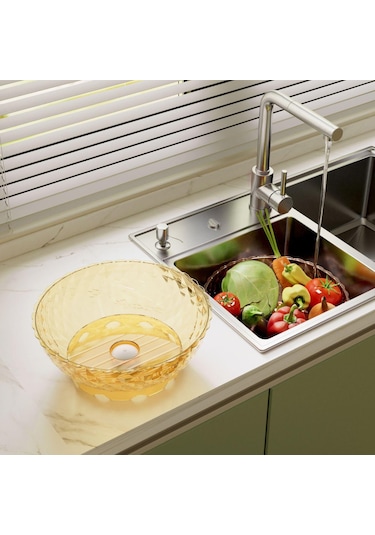 Suntek Drenaj Sepeti Çok Kullanımlı Mutfak Aletleri El Hızlı
