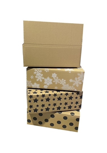 27X37X13,5 Cm E Ticaret Karton Kargo Kolisi