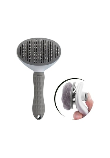 River World Evcil Hayvan Tarağı Gri