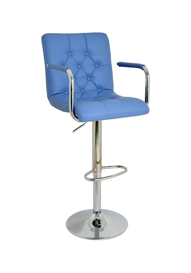 Bürocci Helen Bar Sandalyesi-Mavi-9519Q0119 Çok Renkli