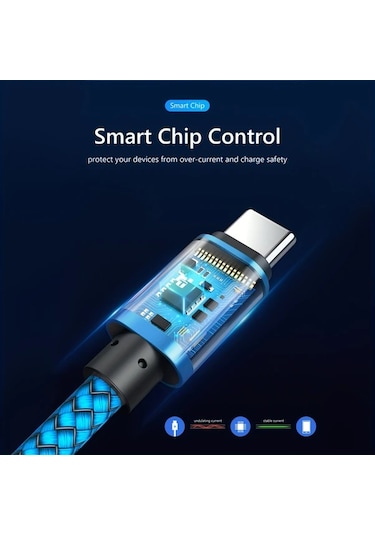 Oldfriend Gül Kırmızısı 100cm Usb C Hızlı Şarj Kablosu Nylon Örgü İphone Uyumlu 15 Samsung S22 S21