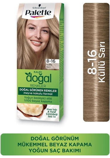 Palette Kalıcı Doğal Renkler Saç Boyası 3 Adet