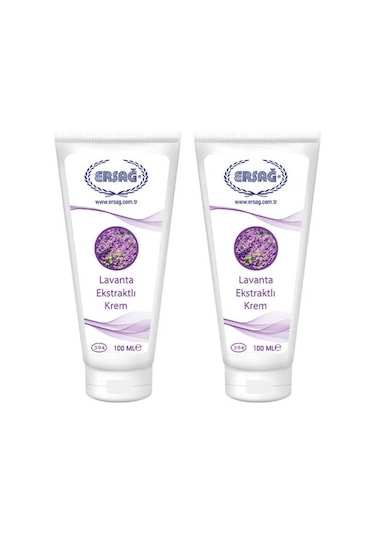 Ersağ Lavanta Ekstraktlı Krem 2 x 100 ML