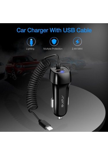 Spring Micro Type C Kablo İphone 12 11 Xr 8 Çakmak Usb Aydınlatma Kablosu