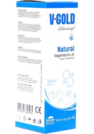 Kayganlaştırıcı Jel Natural 75 Ml
