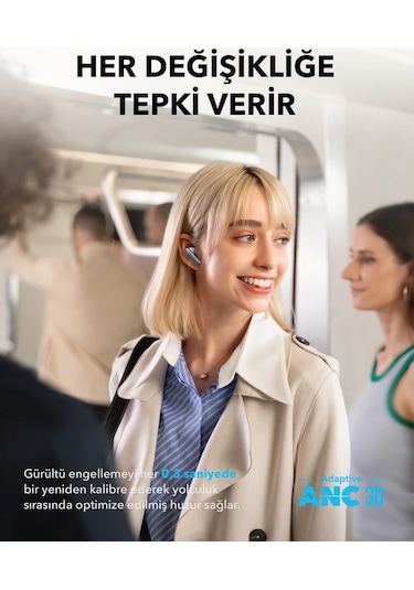 Anker Soundcore LIBERTY 4 PRO ANC Bluetooth 5.3 Kulak İçi Kulaklık