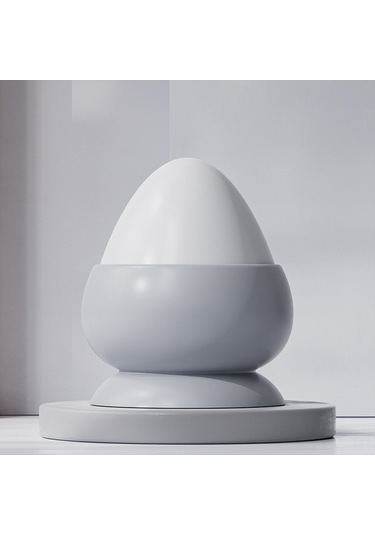 Geeksen Silikon Gevşetici Masaj Topu - Süngerli Tabanlı, Omuz-arka-bel Gevşetimi, Yoga Ve Fitness İçin Dayanıklı Sarımsak Desenli Gri Kutulu Diğer