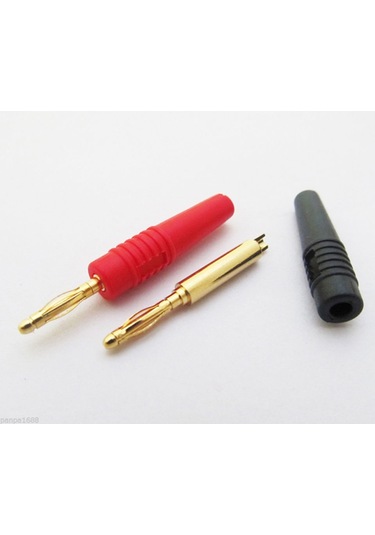 Banana Jack - Erkek - 2 Mm - Gold - 1 Çift Fiyatları ve Özellikleri