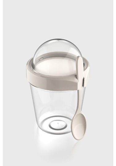 Renga Orbit 350 Ml Tritan Müsli Ve Atıştırmalık Kabı 191013 Bej