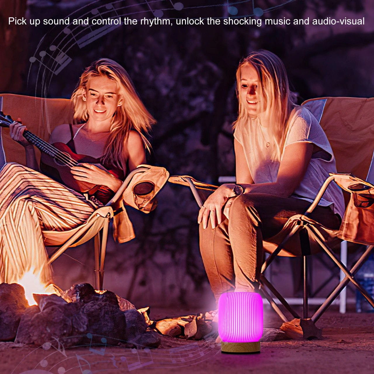 Folinda Rgb Renkli Led Mutfak Lambası, Dokunmatik Kumanda, Sürekli Işık Ayarı, Müzik İle Senkron, Zamanlayıcı Kapatma, Dahili Pil, Ev/manzaralı Kamping Kullanıma Uygun Diğer