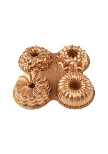 Emsan Griss Four In One 4'lü Gold Kek Kalıbı