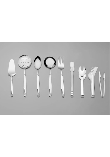 Nehir Lizbon 9 Parça Servis Takımı - Maşa - Servis Seti Takımı