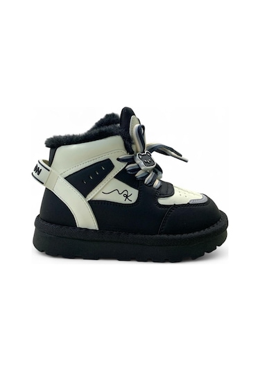 Marco Kids 22753 Kız Çocuk İçi Kürklü Bot Siyah