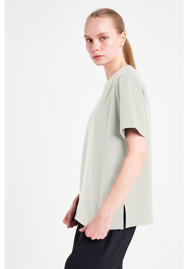 Lescon Kadın Kısa Kollu T-shirt 25n-2119 Beyaz