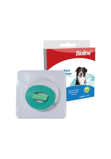 Bioline Bitkisel Köpek Pire Tasması 60 CM
