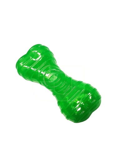 Tuhafiyecimiz Sesli Köpek Oyuncağı Kemik Şeklinde Tpr Kauçuk Kemik