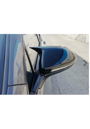 Ebal Otomotiv VW Golf 7 Batman Yarasa Ayna Kapağı Piano Black 2012-2019