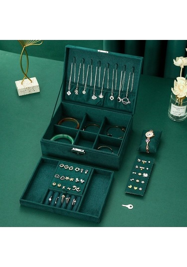 Tongxida Geniş Kapasiteli Pembe Küpe Sepeti Pembe