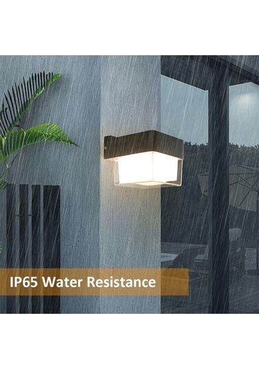 Novahub 5w Ip65 Su Geçirmez Led Dış Mekan Duş Lambası - Bahçe, Otel, Koridor İçin Beyaz/sıcak Beyaz/çok Renkli Beyaz