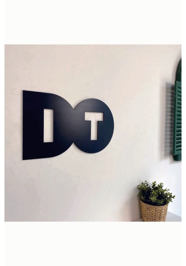 Do It Ahşap Duvar Dekoru Dekoratif Duvar Dekorasyonu 45 26 Cm