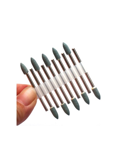 10 Adet Elmas Freze Kesicisi Tırnak Matkap Ucu Elektrikli Manikür Makinesi Tırnak Eti Temiz Dosyaları Ekipman Aksesuarları Araçları Rose Red