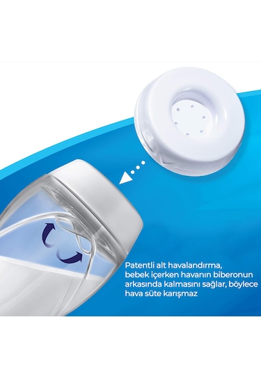 Playtex Ventaire Biberon,kolik &  Önleyici, 266ml,3ay