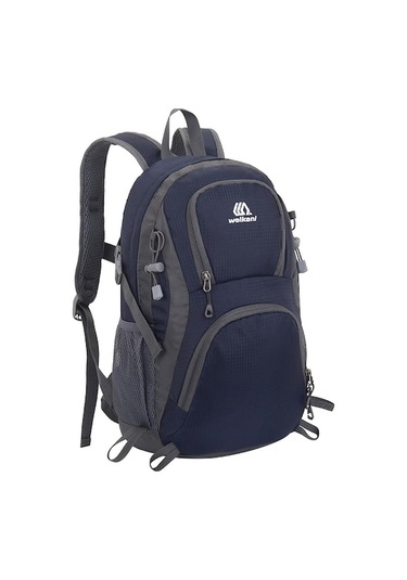 Koyu Mavi Açık Bisiklet Yürüyüş Sırt Çantası Suya Dayanıklı Seyahat Sırt Çantası 20l Dağcılık Sırt Çantası Koyu Mavi