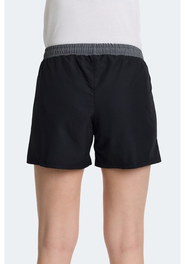 Slazenger Radek In Kadın Cepli Deniz Şortu Siyah Mayo Siyah