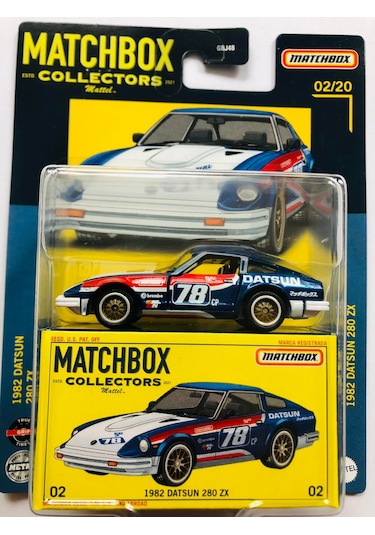 2022 Yeni Seri 1982 Datsun 280 Zx Rally 1 64 Ölçek Matchbox