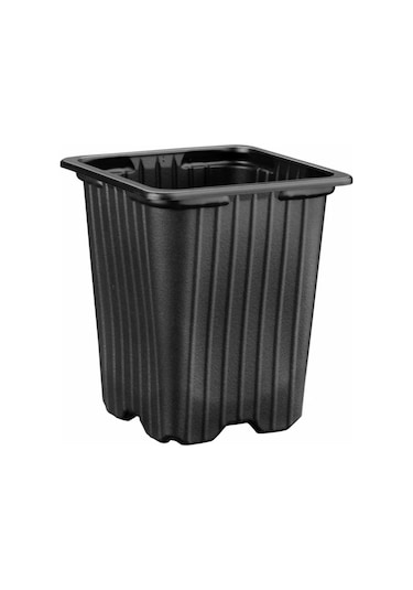 THERMOFORM KARE VAKUM SAKSI 100 ADET - ÜRETİM SAKSISI 9 CM