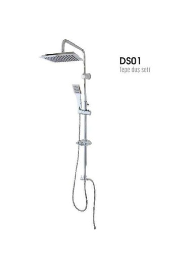 Fleko Banyo Krom Çelık Dus Setı Diğer