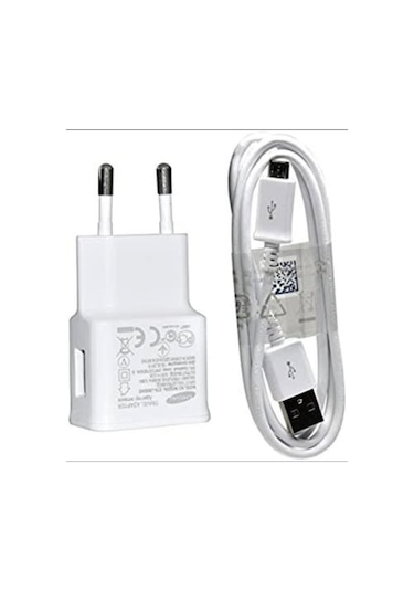 Samsung Mikro Usb Şarj Adaptörü Ve Data Kablosu