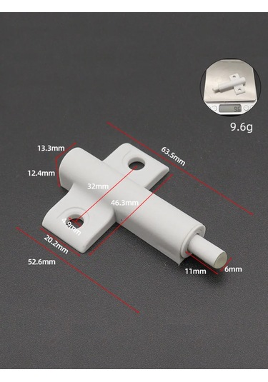 Expertland Mobilya İçin Amortisör Damper 2 Adet. 282993873 Beyaz