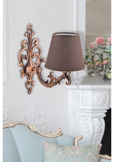 DEDE ZAMAK APLİK BAKIR KAHVERENGİ ŞAPKALI Bakır