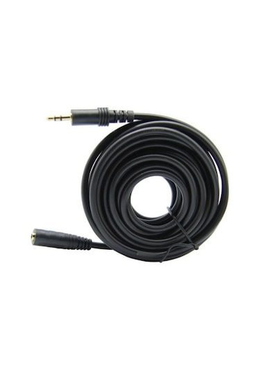 Kulaklık Uzatma Kablosu 3.5Mm Ses Dişi Erkek Altın Uç 5M Metre