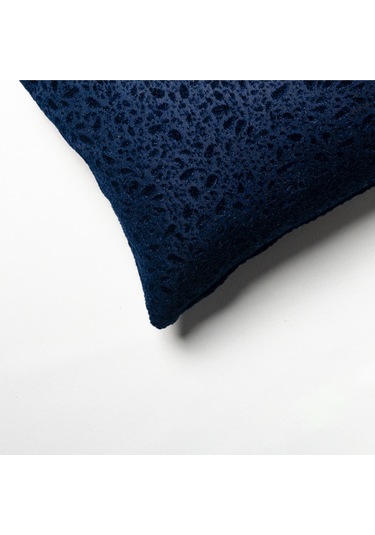 Sezyon Yuna Desenli 30x50 Lacivert Kırlent Kılıfı Lacivert