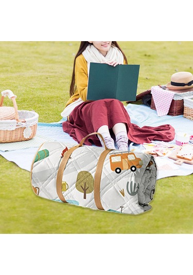 Suntek Piknik Battaniyesi Katlanabilir Taşınabilir Kamp Yol-180cm Yol 180cm Çok Renkli