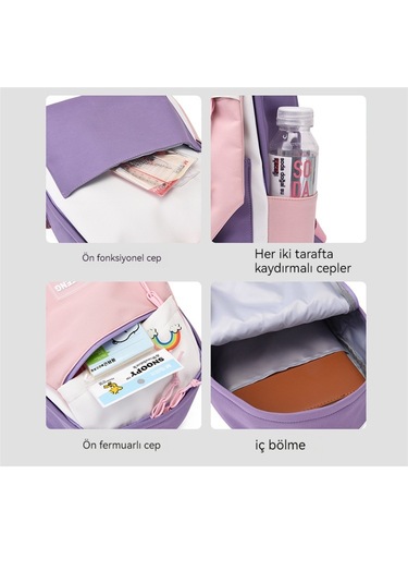 Naylon Sırt Çantası-sarı