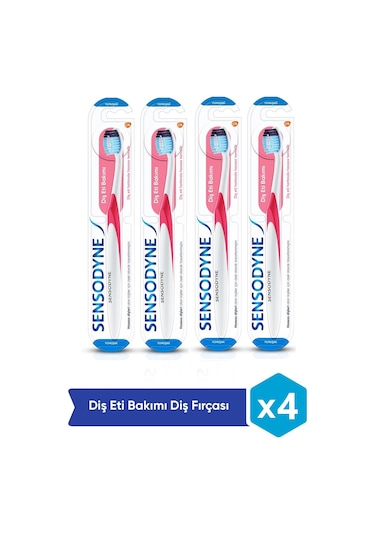 Sensoydne Diş Eti Bakımı Yumuşak Diş Fırçası 4'lü